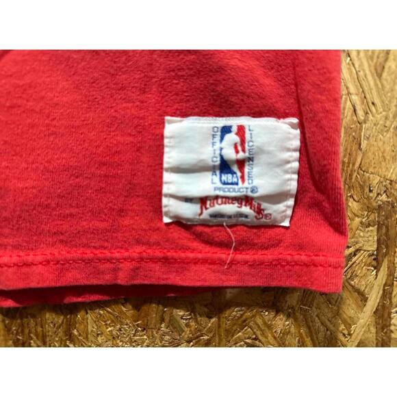 Vintage 1988 Chicago Bulls Nutmeg Sportswear Graphic Tee Size XL - Picture 3 of 5